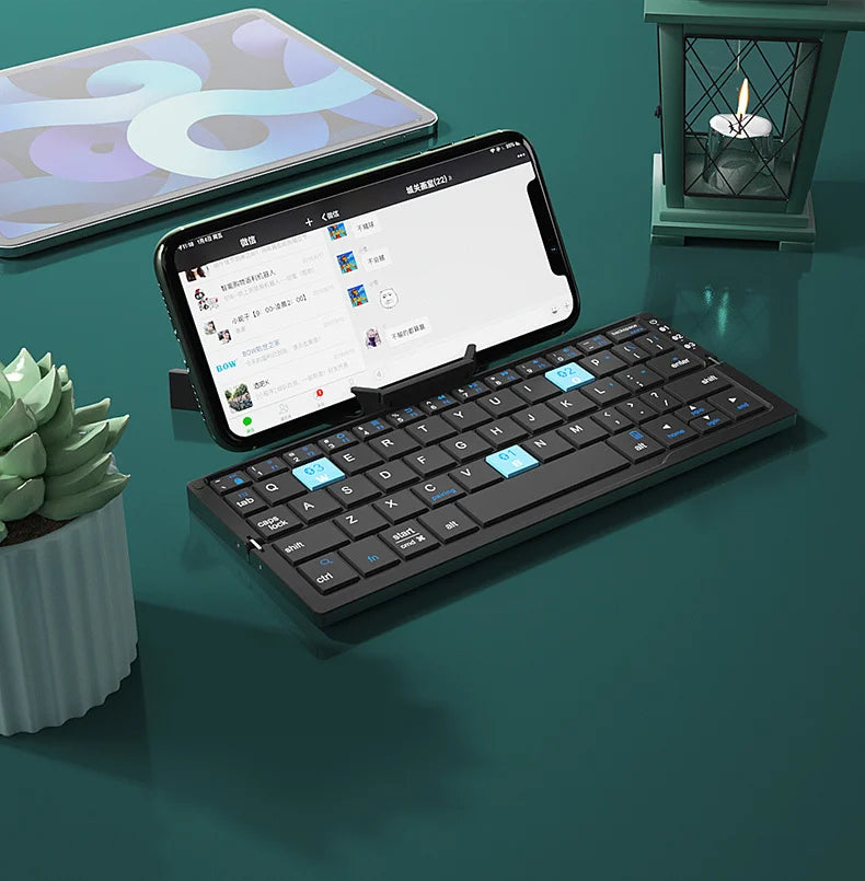 Teclado Bluetooth Dobrável