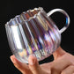 Caneca de Vidro Transparente Criativa